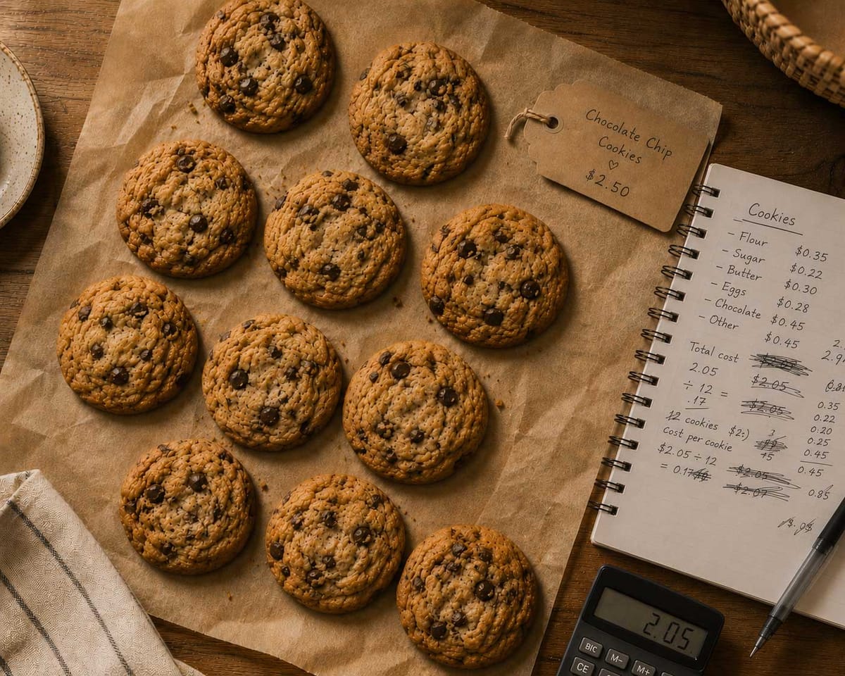How to Price Your Baked Goods So You Actually Make Money